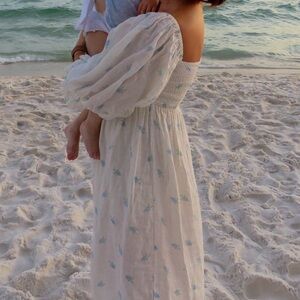 Sleeper Atlanta Linen Dress